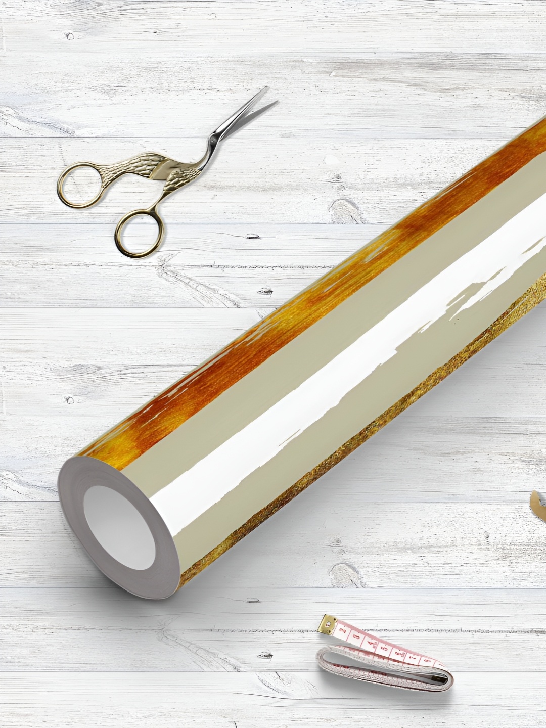 

ArtzFolio White & Grey Printed UV Resistant Wallpaper