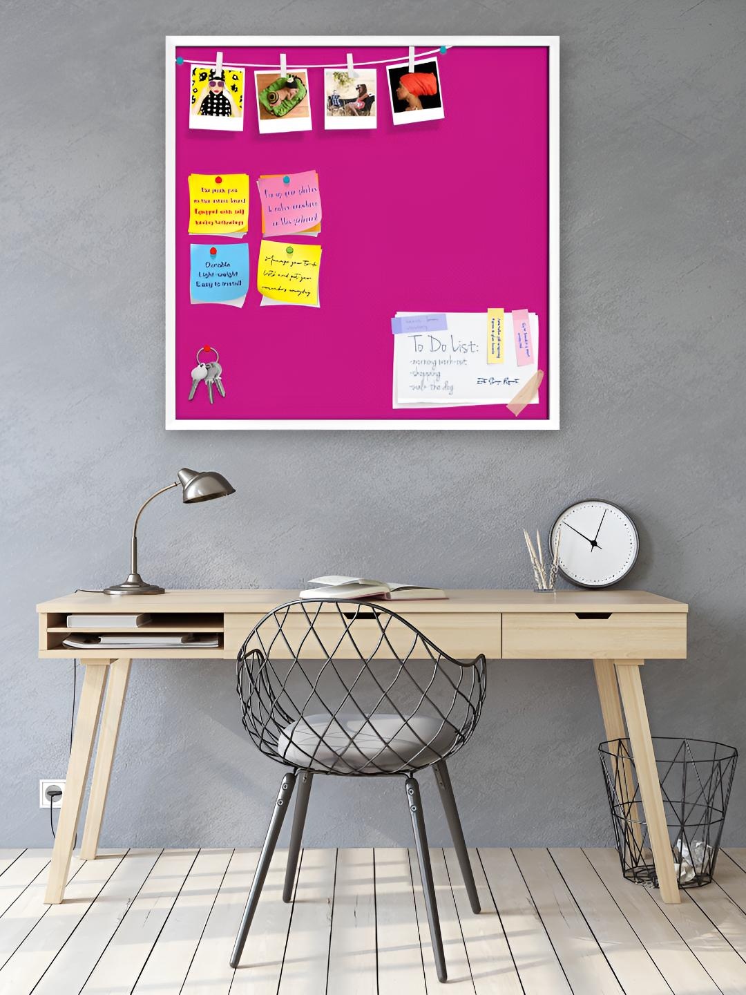 

ArtzFolio Wooden Notice Pin Board, Pink