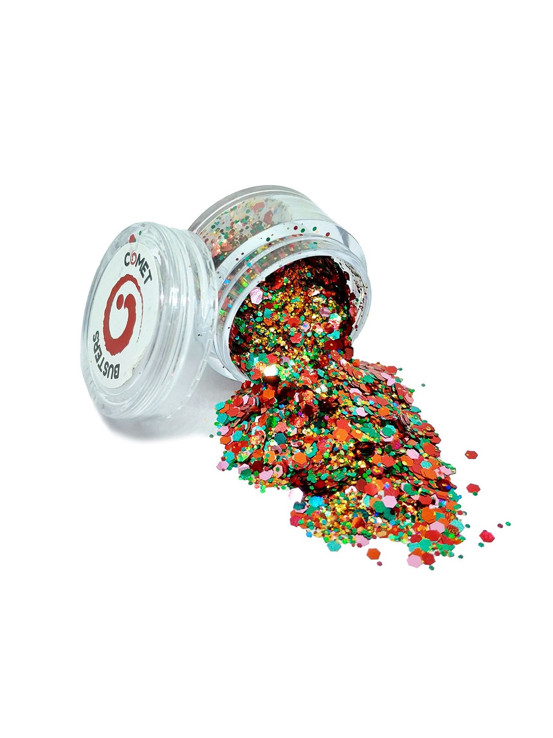 

Comet Busters Chunky Glitter Shimmer Body & Eyeshadow - 5g - Multicolor - 03, Orange