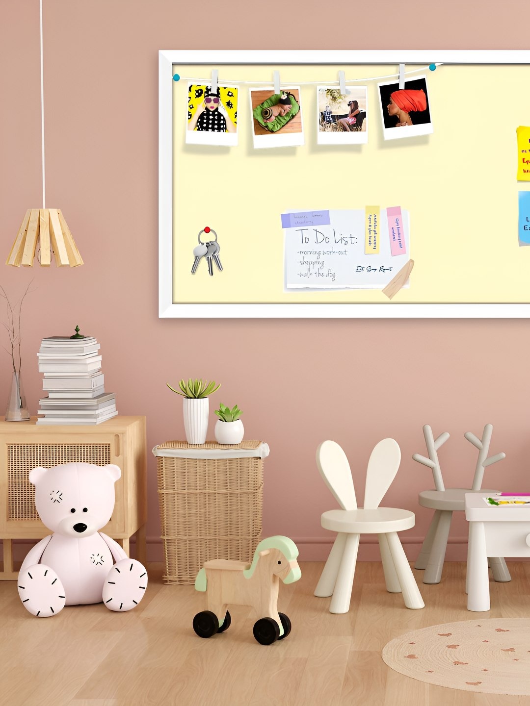 

ArtzFolio Wooden Notice Pin Board, Yellow