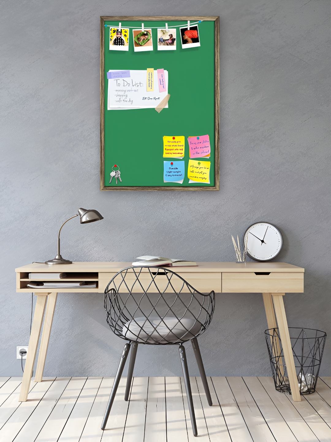 

ArtzFolio Wooden Notice Board, Green