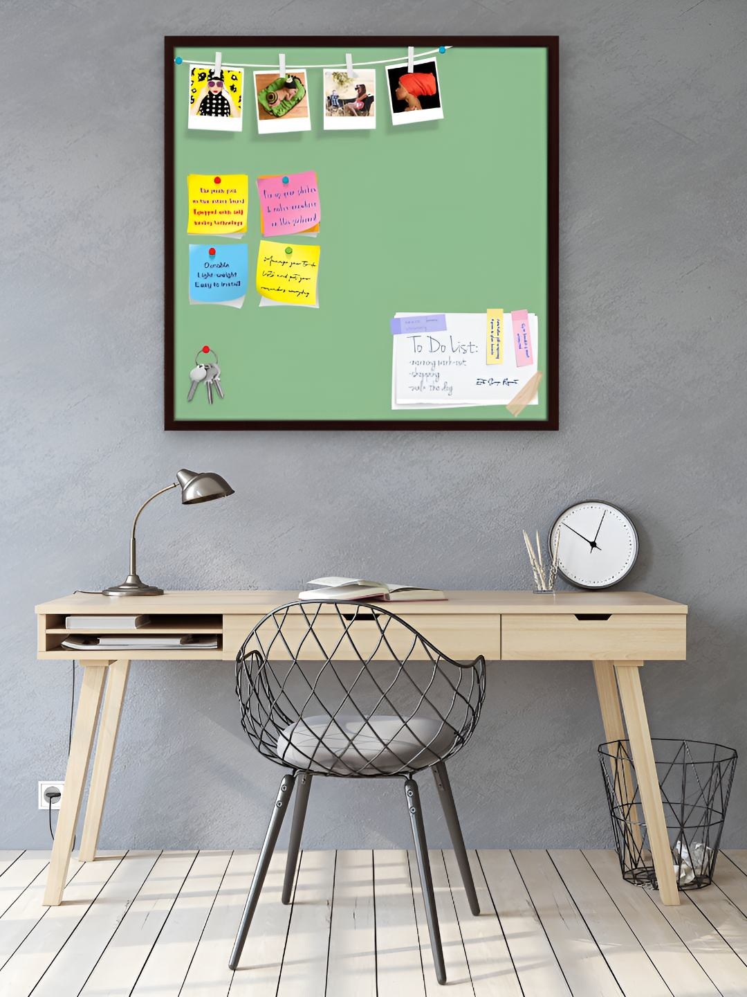 

ArtzFolio Wooden Notice Board, Green