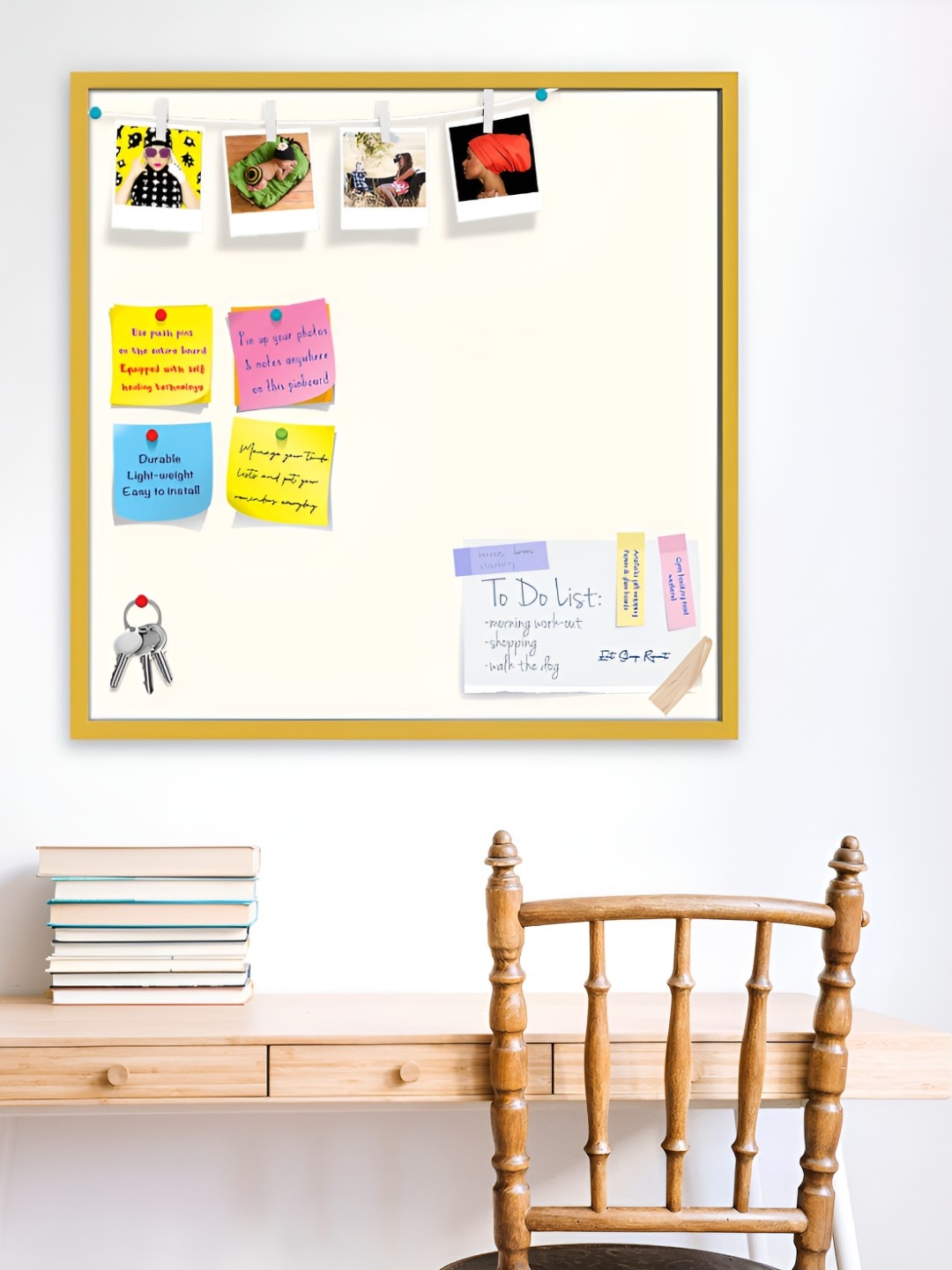 

ArtzFolio Wooden Notice Board, White