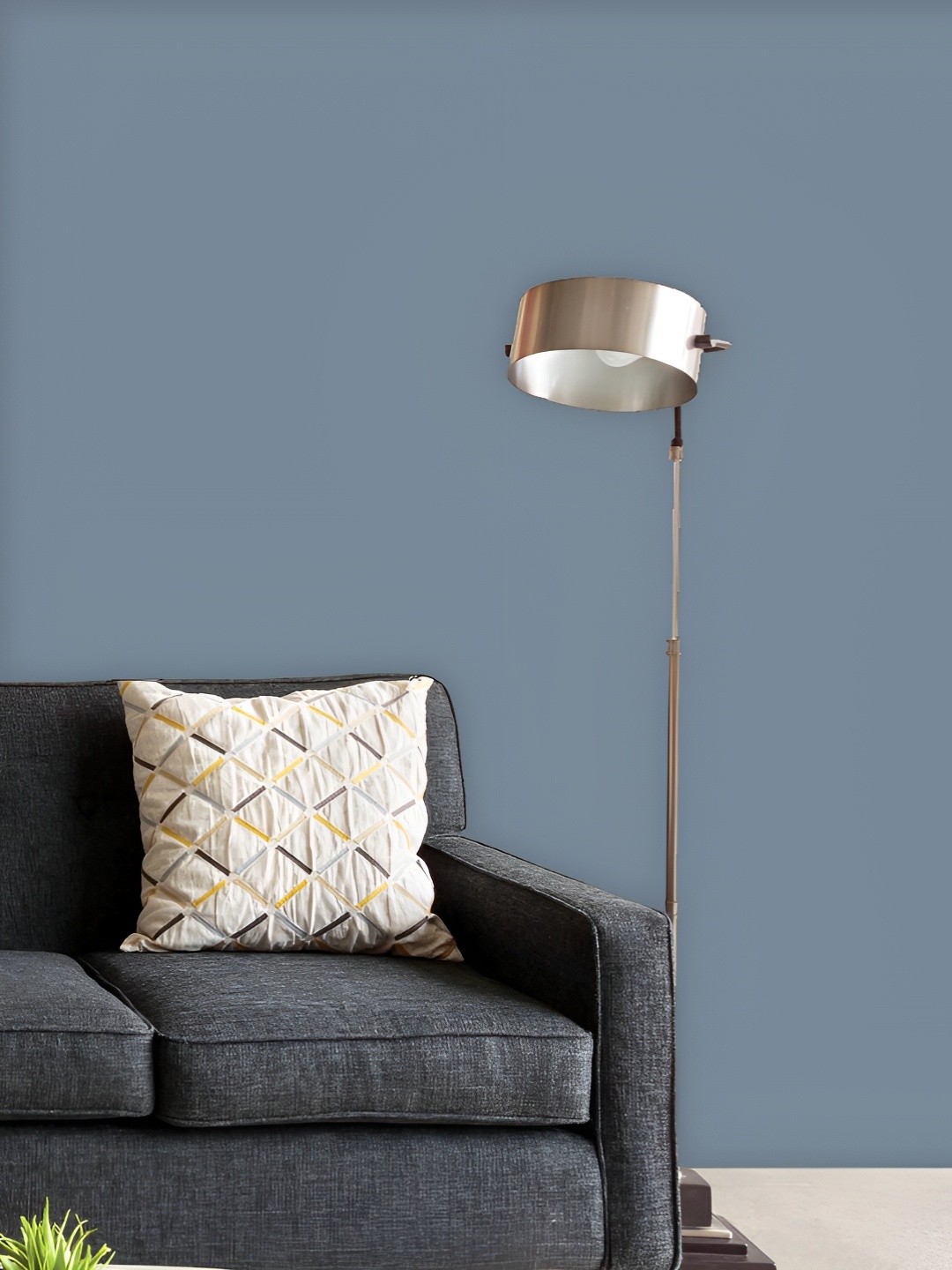 

ArtzFolio Printed UV-Resistant Anti-Bacterial Greys Family Light Slate Gray Colour Peel & Stick Wallpaper, Multi