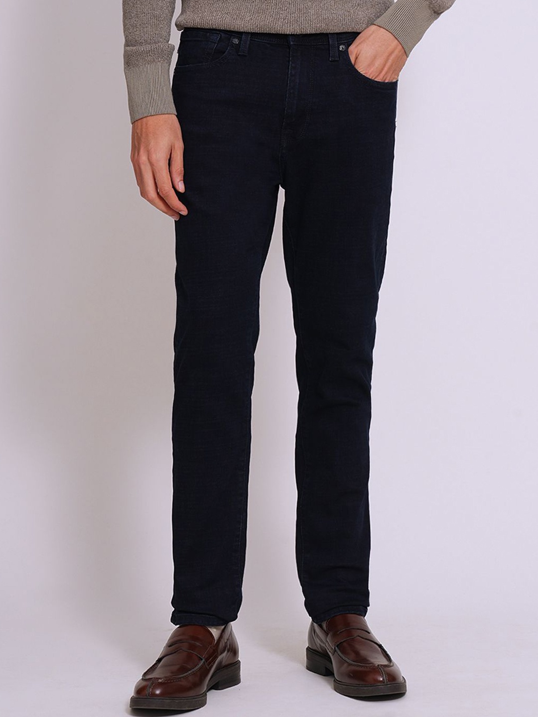 

SELECTED Men Slim Fit Stretchable Jeans, Blue