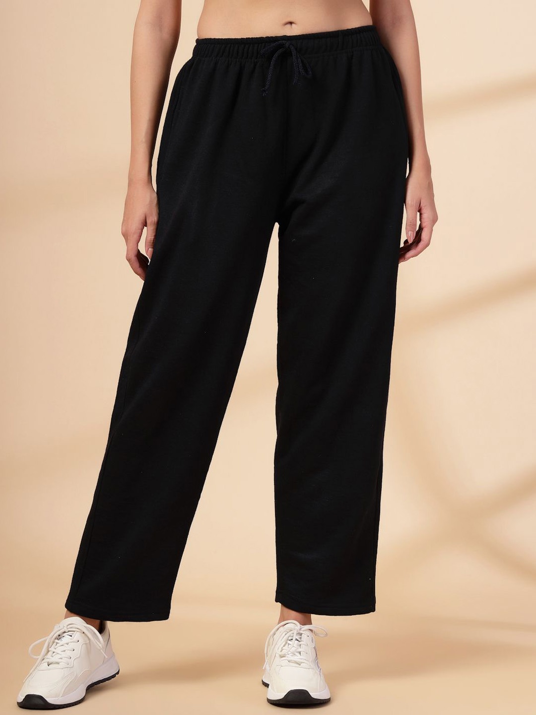 

Clora Creation Women Relaxed Fit Track Pants, Black