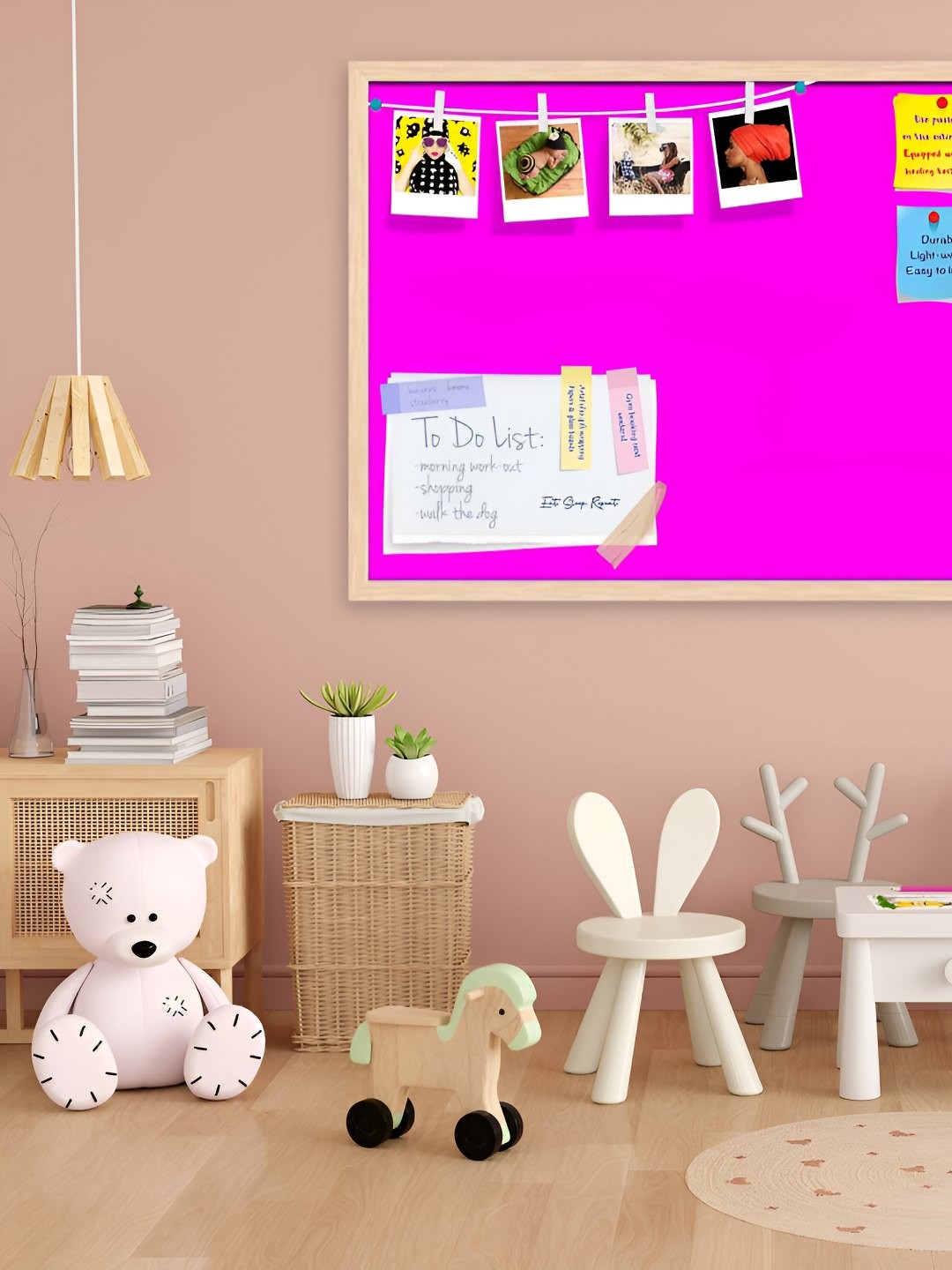 

ArtzFolio Wooden Notice Pin Board, Purple