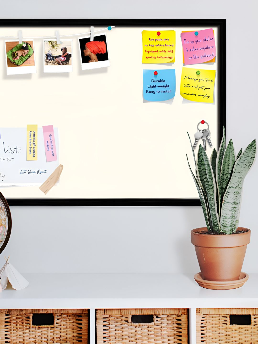 

ArtzFolio Wooden Notice Board, White