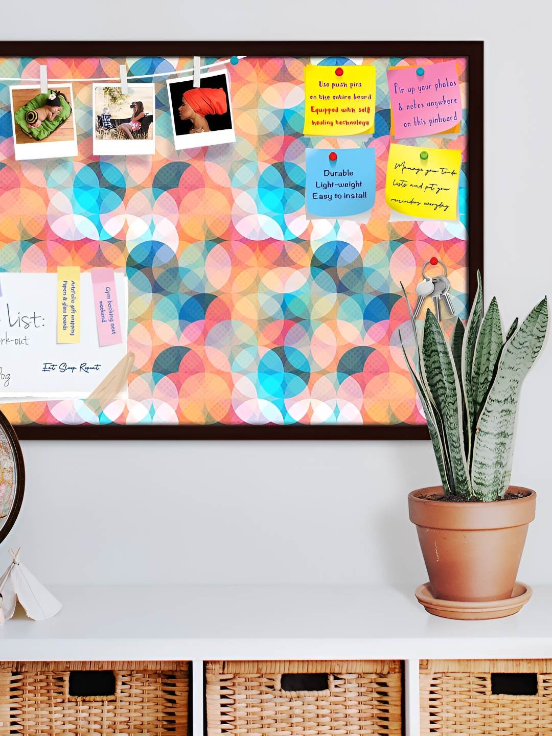 

ArtzFolio Wooden Notice Board, Multi
