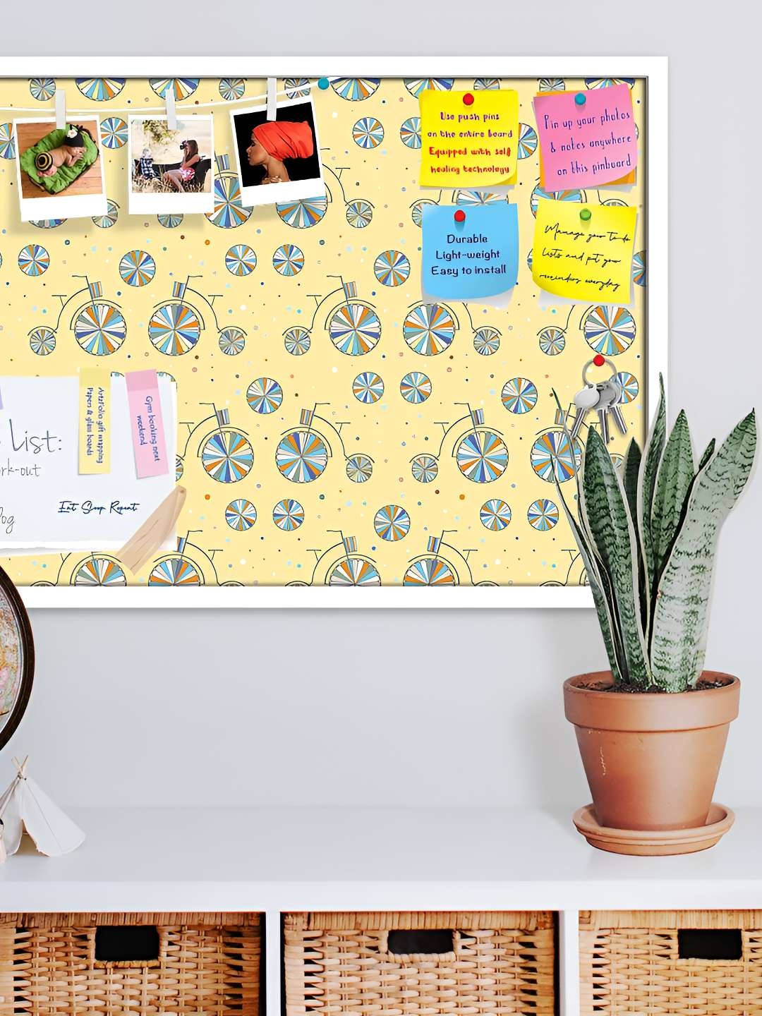 

ArtzFolio Wooden Notice Board, Multi