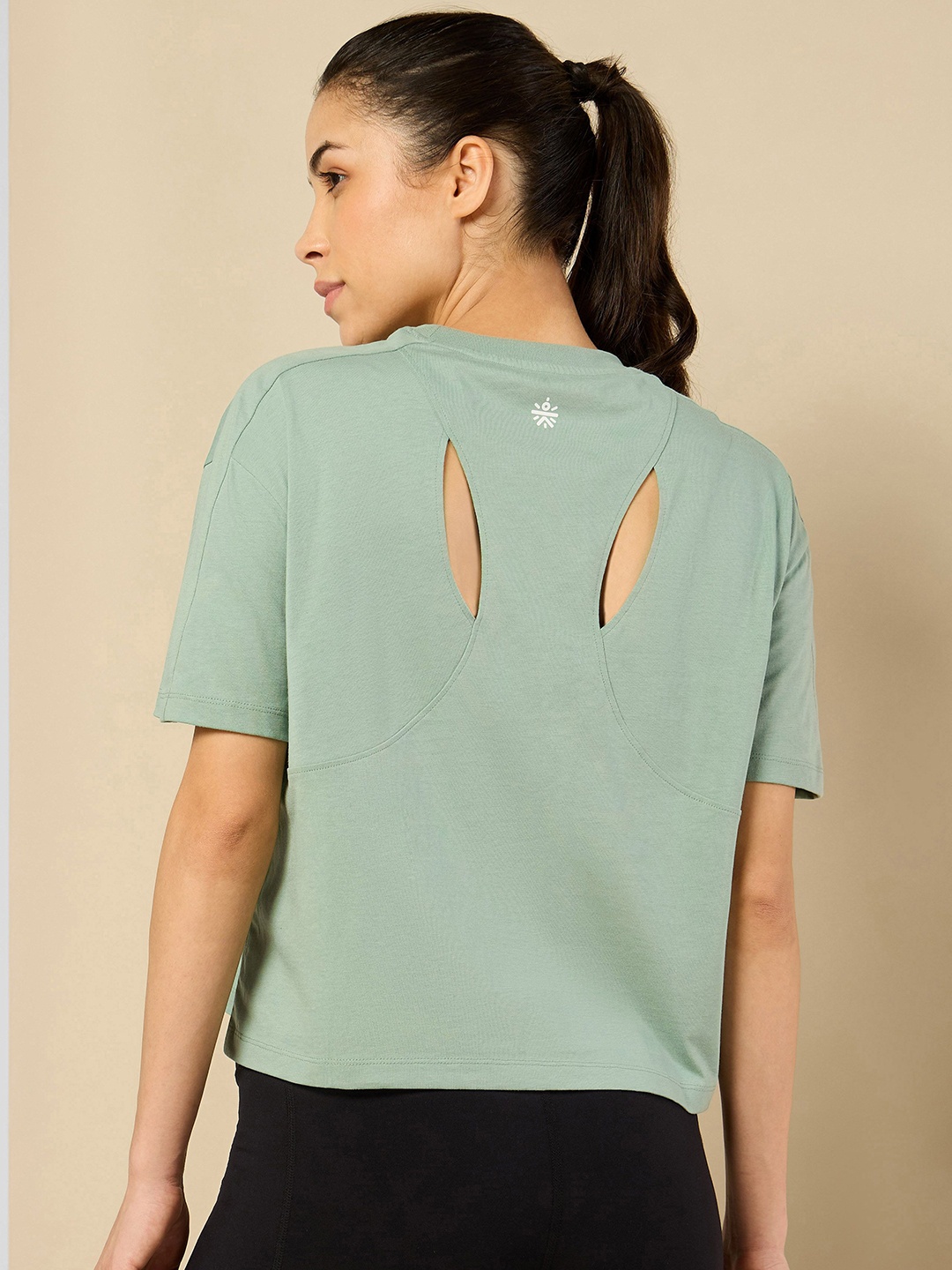 

CULT Drop-Shoulder Sleeves Bio Finish Boxy Sports T-shirt, Green