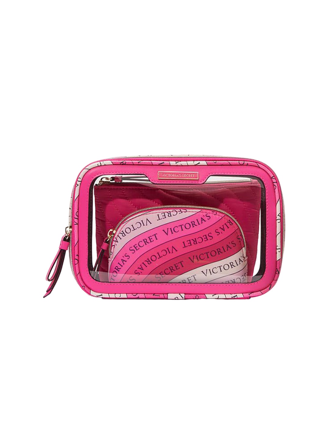 

Victoria's Secret Pouch Travel Accessory, Pink