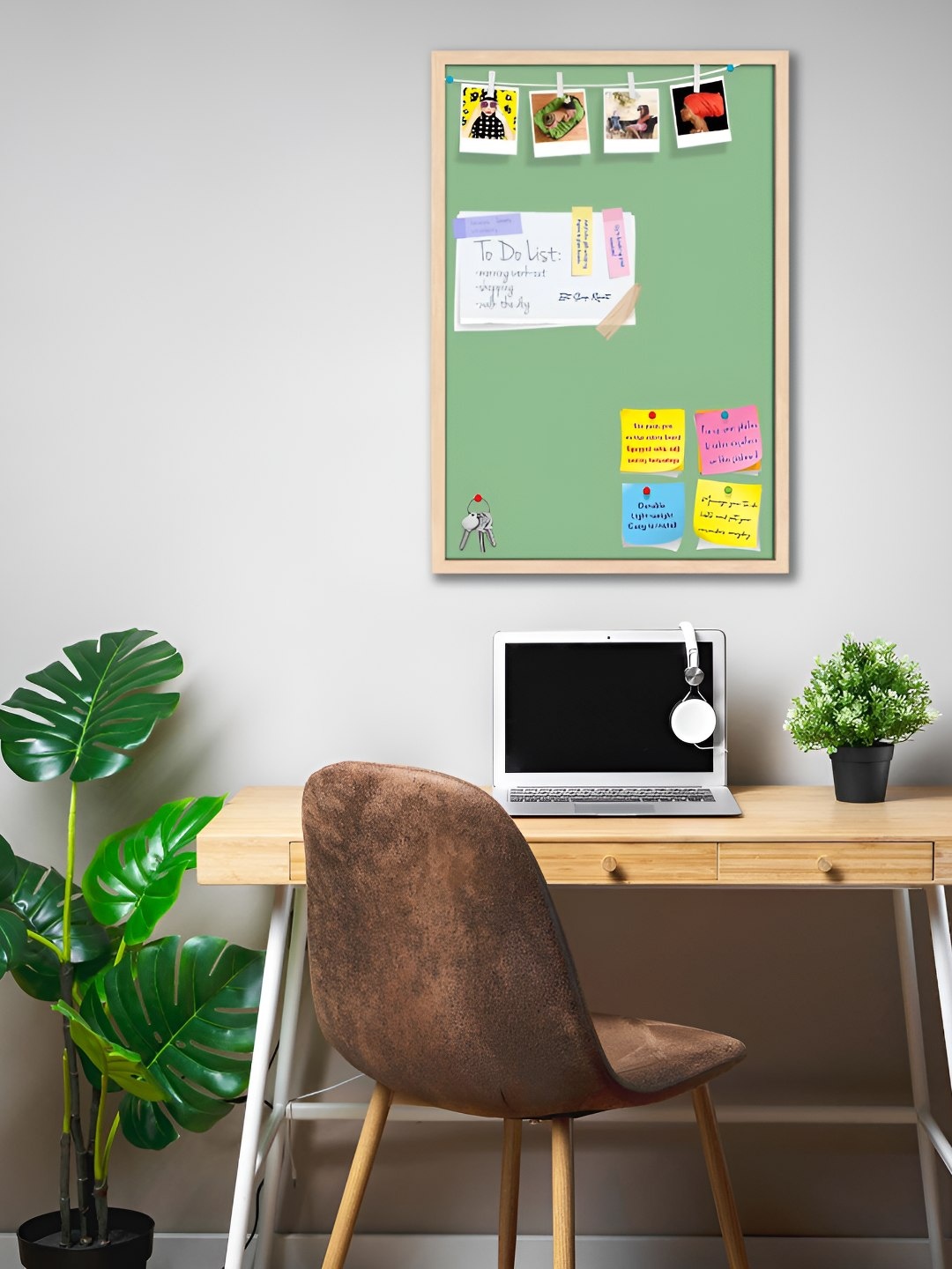 

ArtzFolio Wooden Notice Board, Green