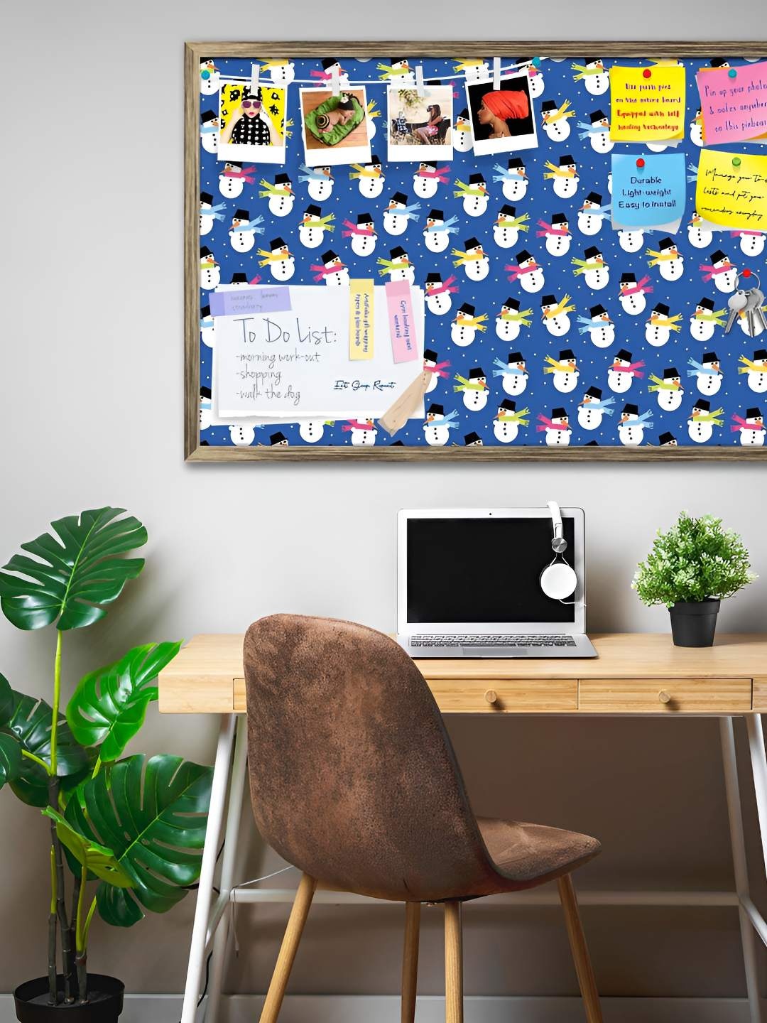 

ArtzFolio Wooden Notice Pin Board, Multi