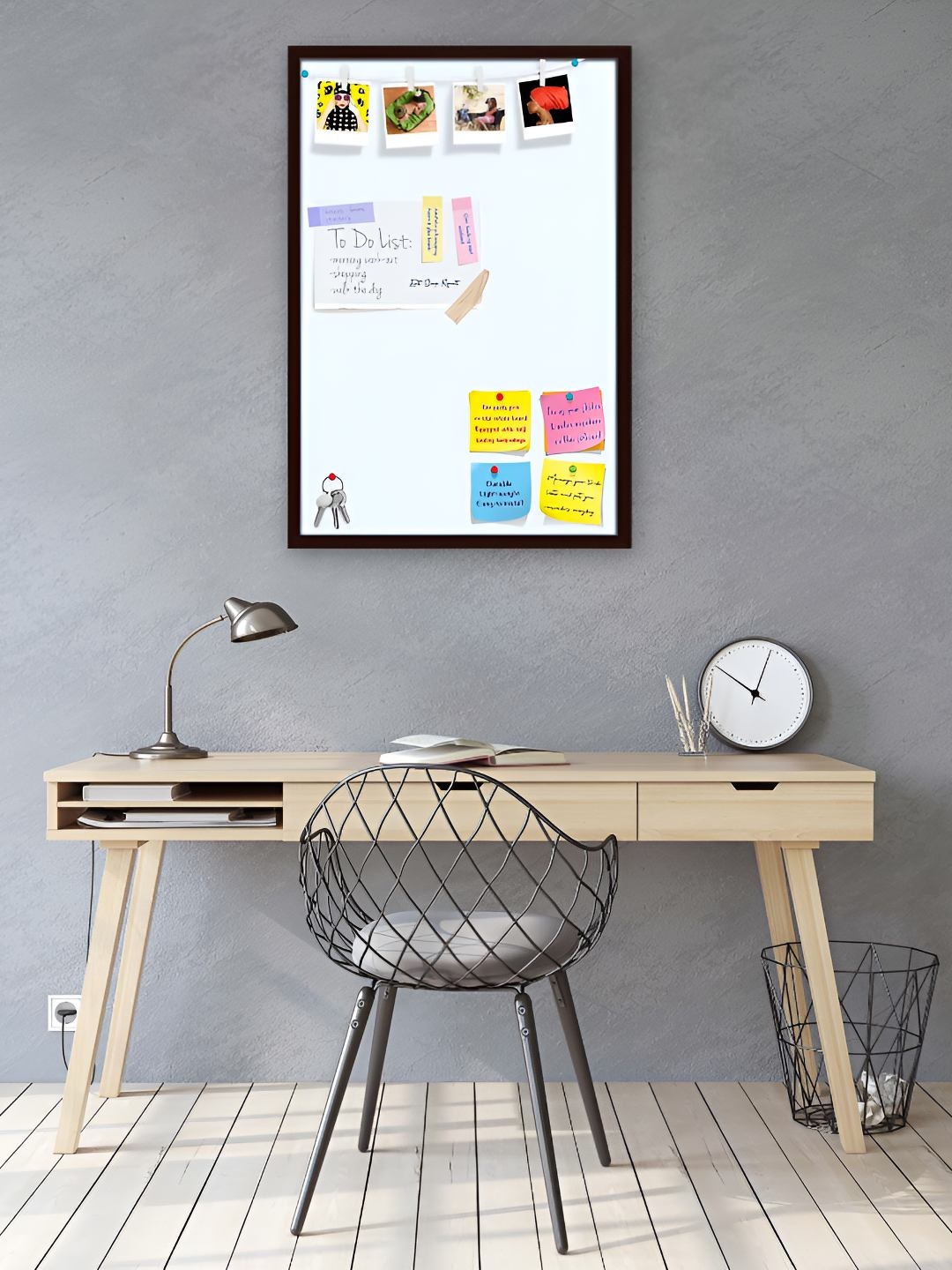 

ArtzFolio Wooden Notice Board, White