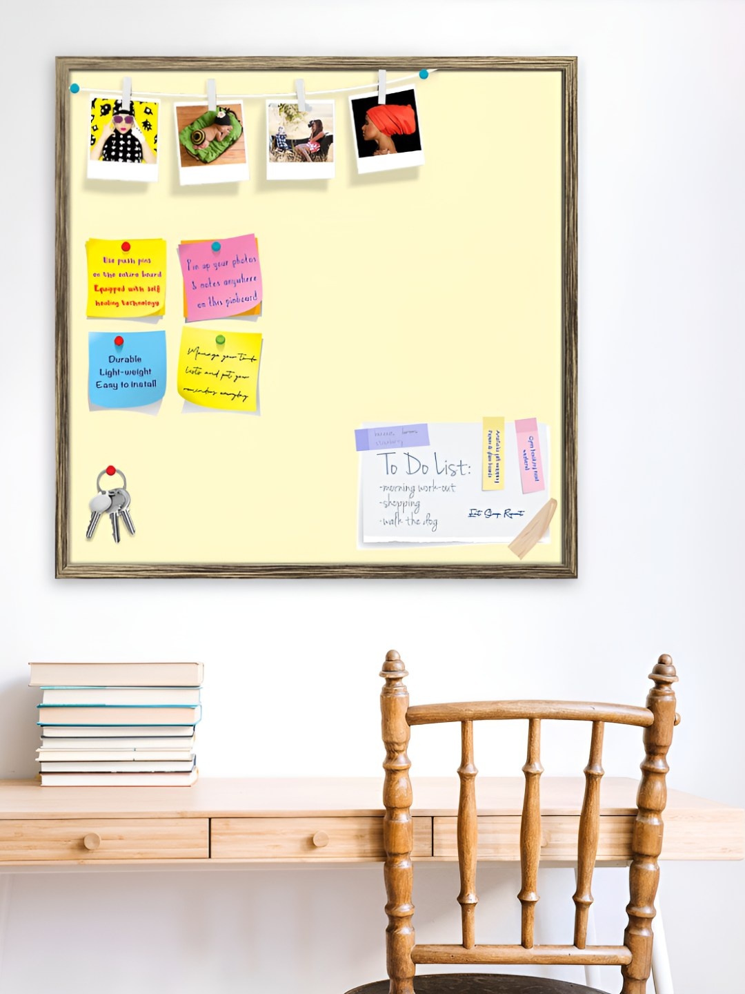 

ArtzFolio Wooden Notice Board, Yellow