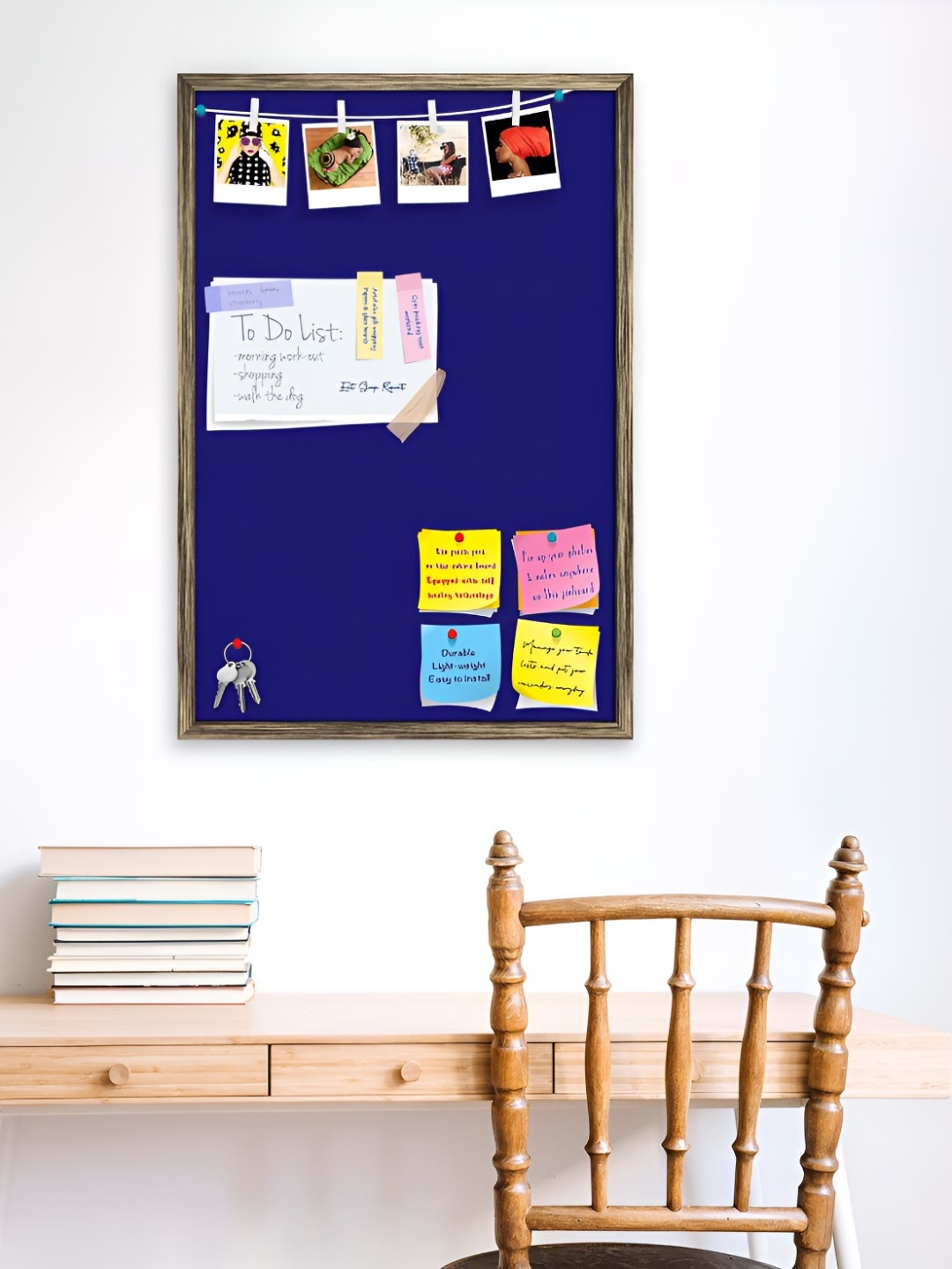 

ArtzFolio Wooden Notice Board, Blue