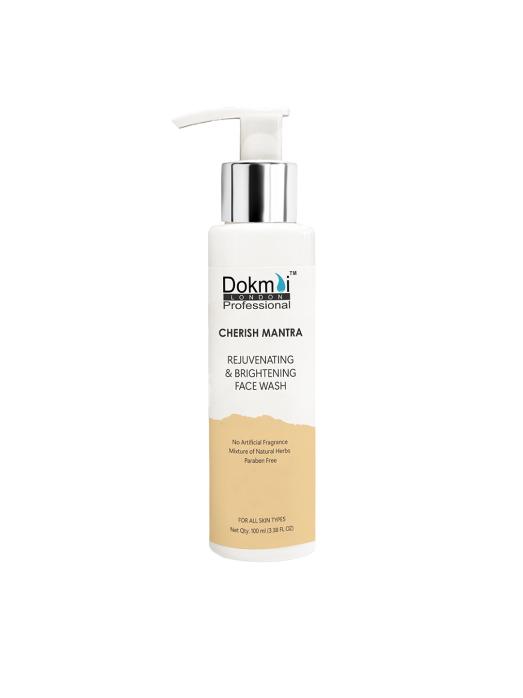 

Dokmai London Professional Rejuvenating & Brightening Cherish Mantra Face Wash - 100 ml, Transparent