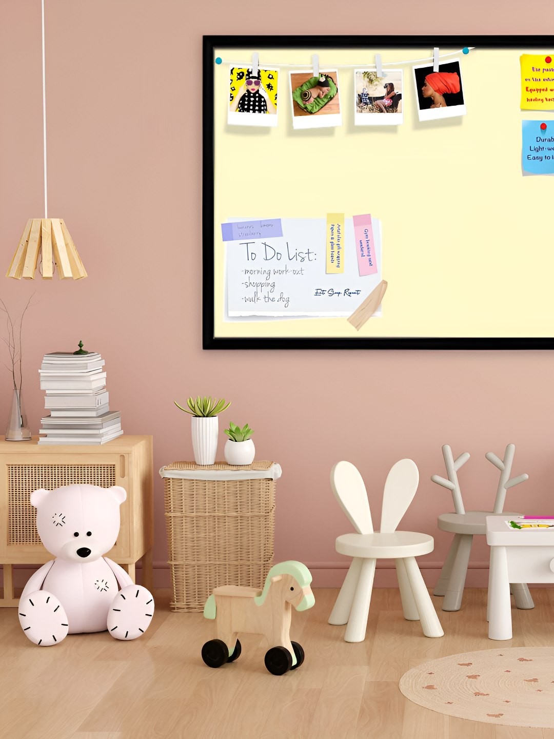 

ArtzFolio Wooden Notice Pin Board, Yellow