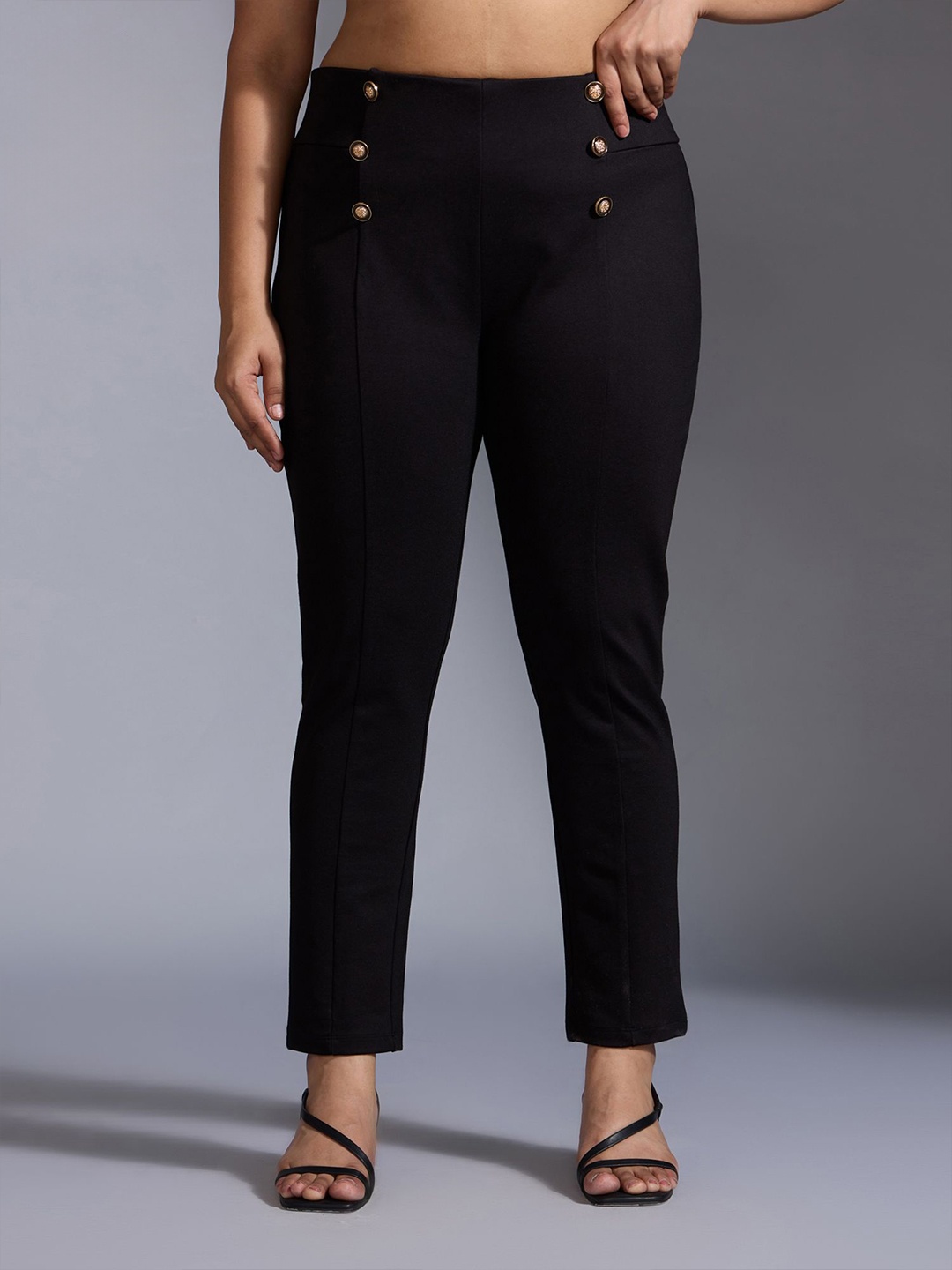 

20Dresses Women Skinny Fit High Waist Jeggings, Black