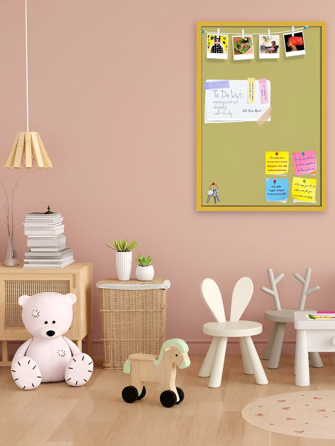 

ArtzFolio Wooden Notice Board, Yellow