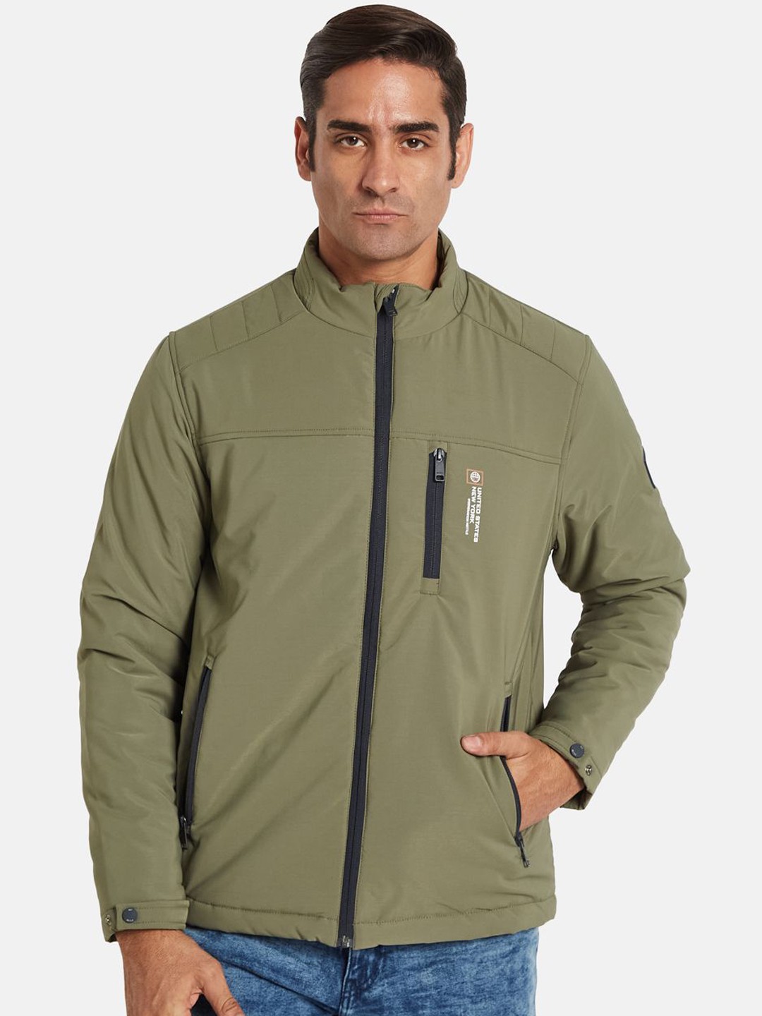 

METTLE Men Jacket, Olive