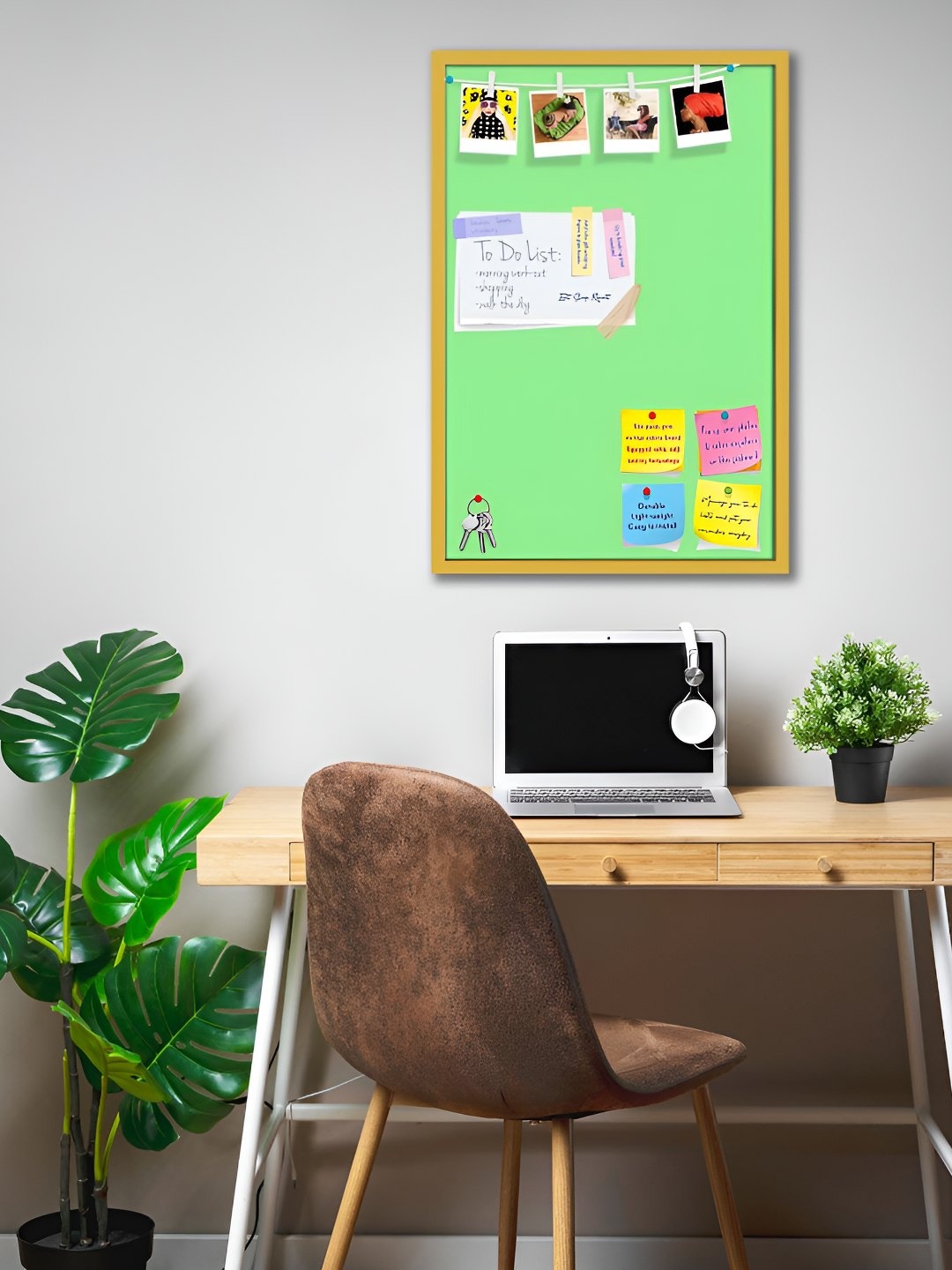 

ArtzFolio Wooden Notice Board, Green