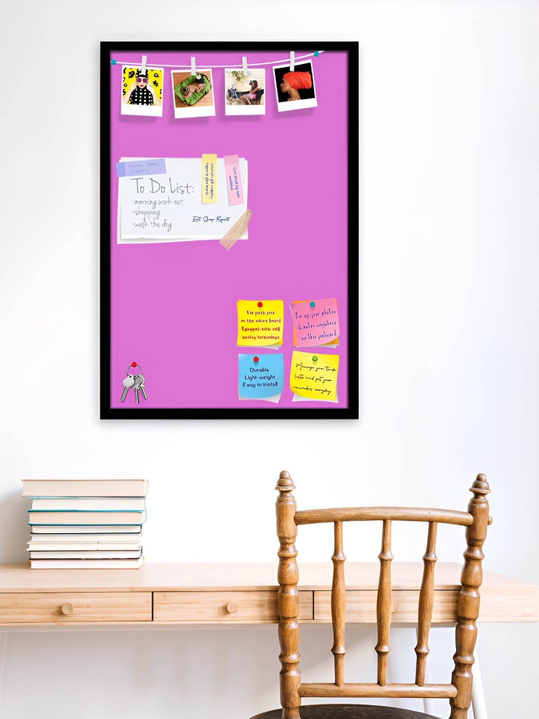 

ArtzFolio Wooden Notice Board, Purple