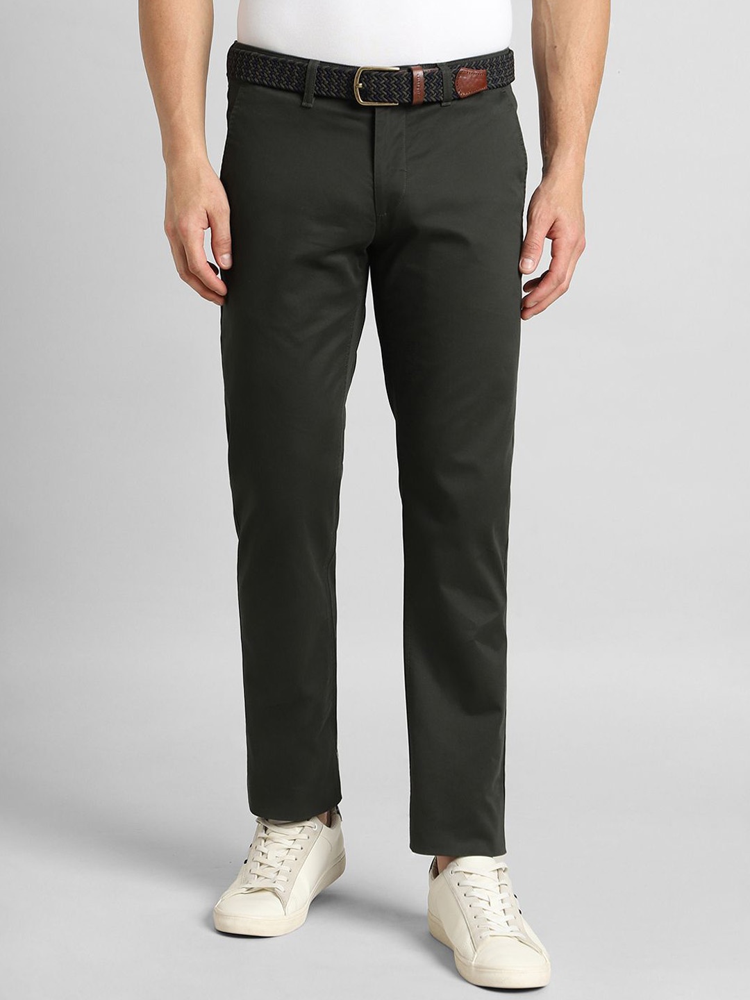 

SIMON CARTER LONDON Men Slim Fit Trouser, Charcoal