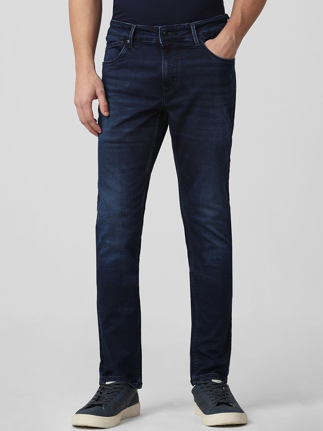 

Mufti Men Skinny Fit Mid-Rise Stretchable Jeans, Blue