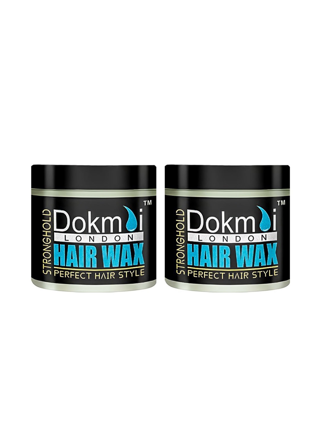 

Dokmai London Men Set Of 2 Stronghold Hair Wax With Aloevera -100 g Each, Transparent