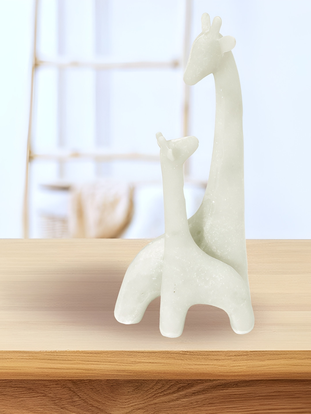 

Aura White Fengshui Figurine Showpiece