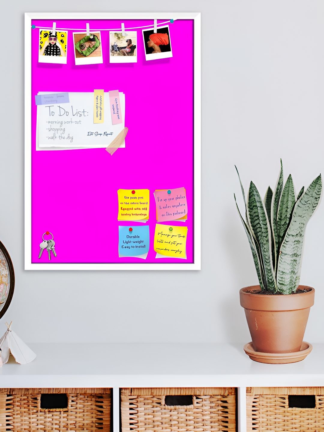 

ArtzFolio Wooden Notice Board, Purple