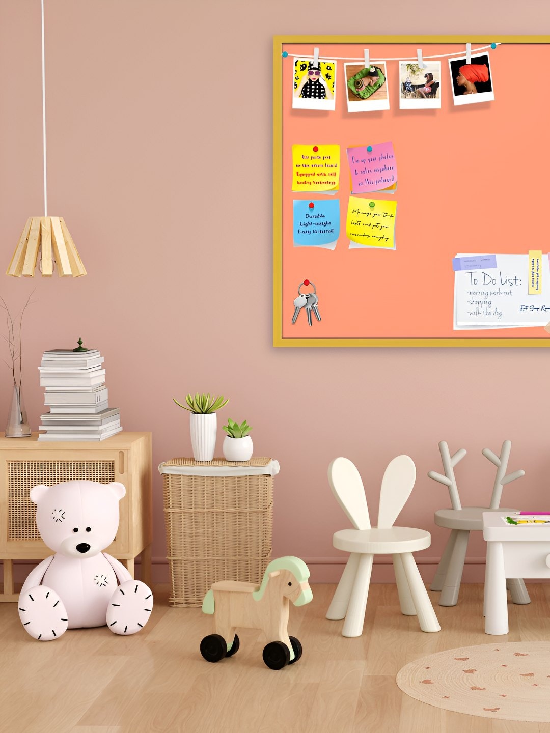 

ArtzFolio Wooden Notice Board, Red