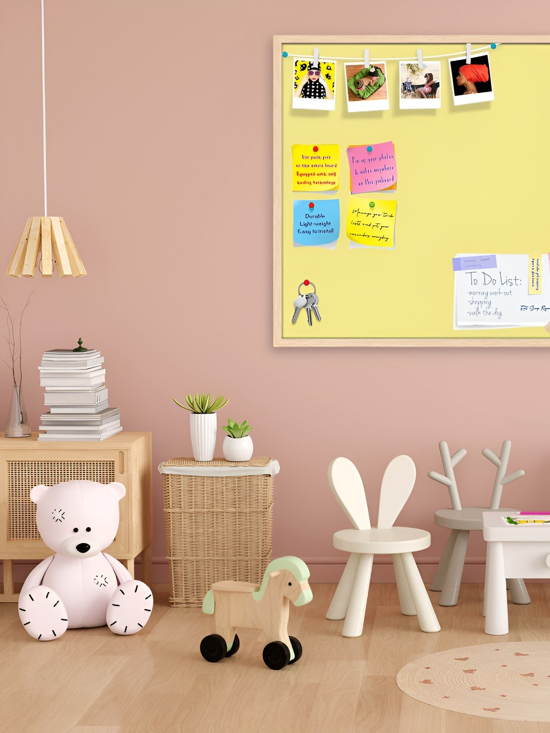 

ArtzFolio Wooden Notice Pin Board, Yellow