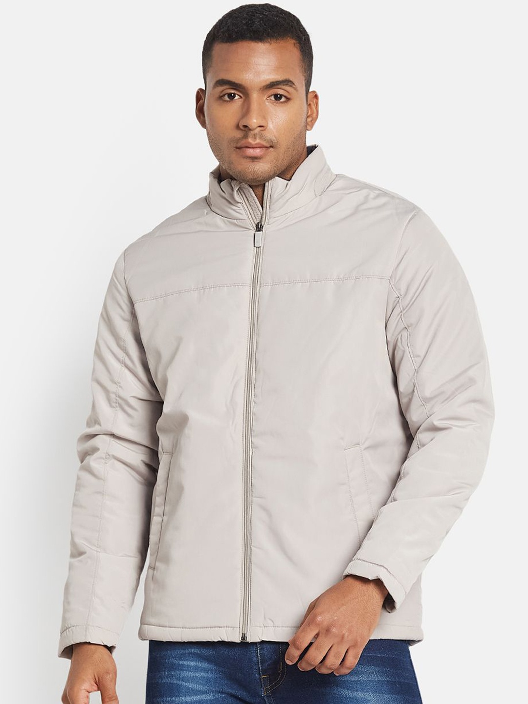 

METTLE Men Jacket, Grey