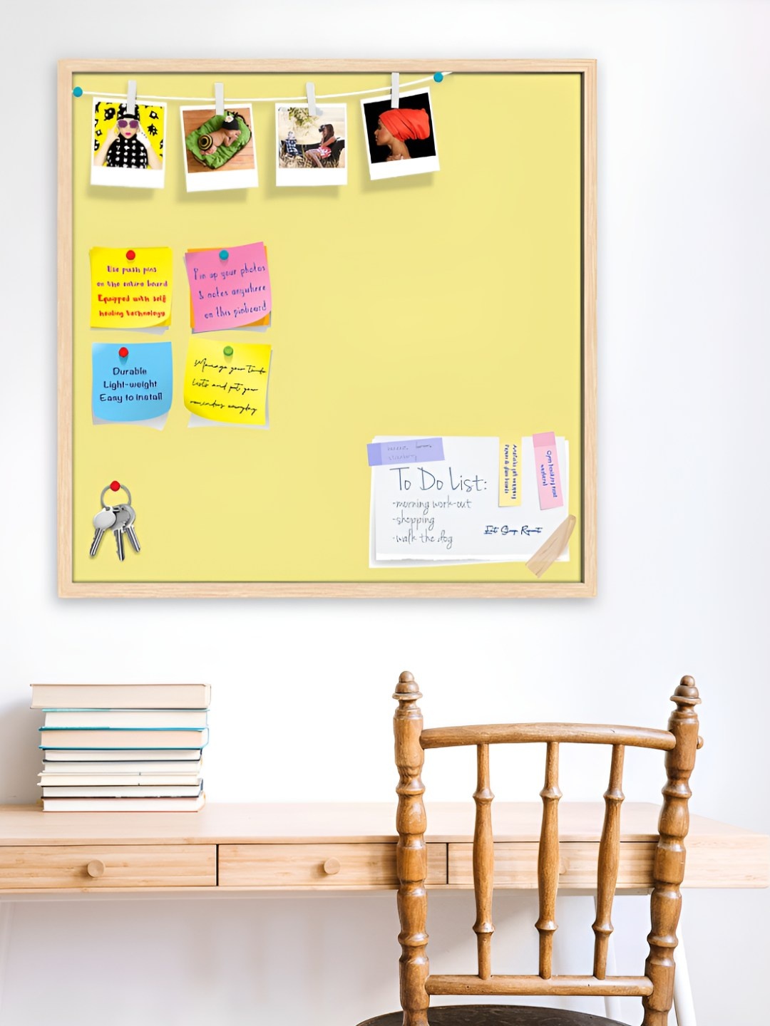 

ArtzFolio Wooden Notice Board, Yellow