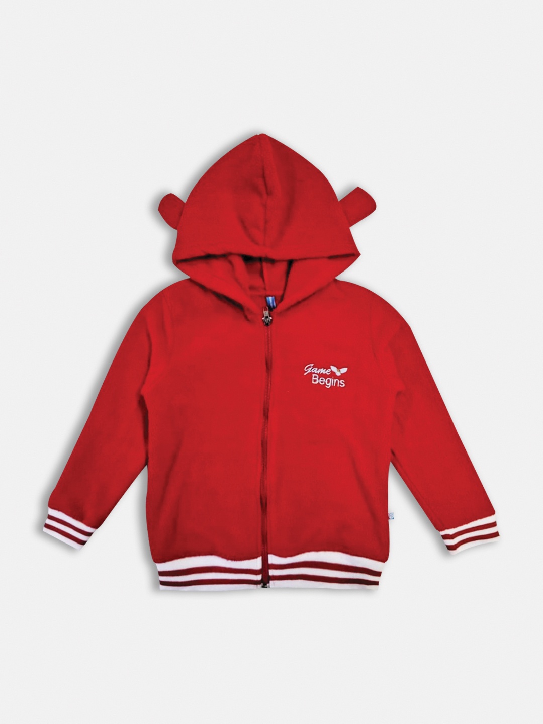 

Here&Now X Game Begins Boys Hooded Sweatshirt, Red