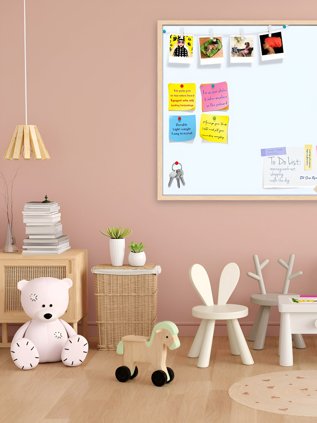 

ArtzFolio Wooden Notice Pin Board, White