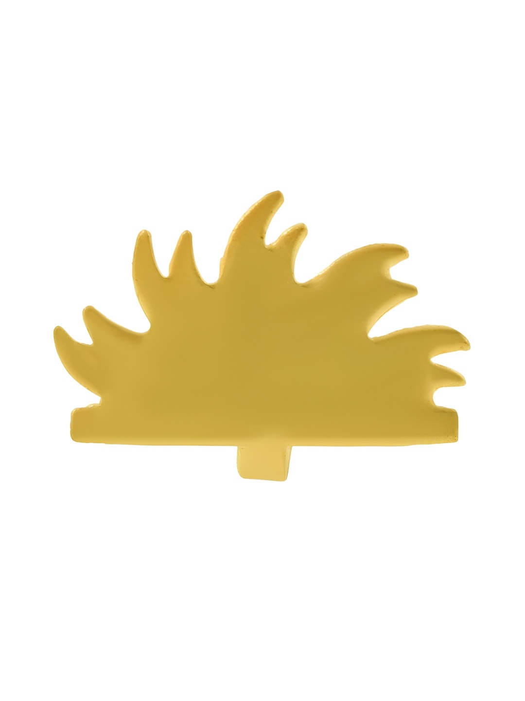 

MEMOIR Yellow Brass Pooja Teeka Tilak Applicator Tool