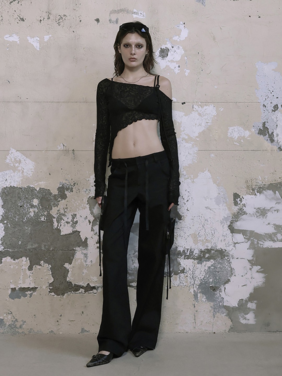 

StyleCast x Revolte Top, Black
