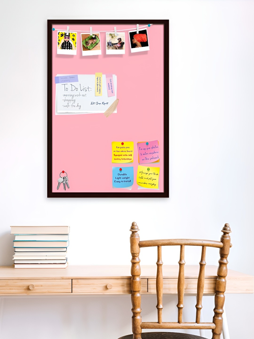 

ArtzFolio Wooden Notice Board, Pink