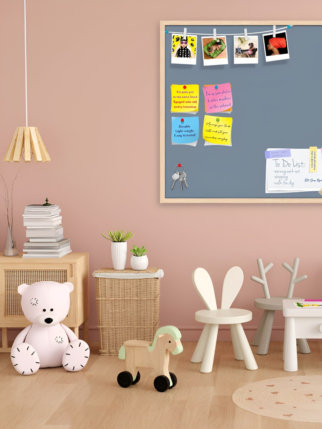 

ArtzFolio Wooden Notice Board, Grey