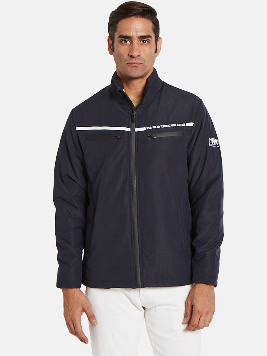 

METTLE Men Jacket, Navy blue