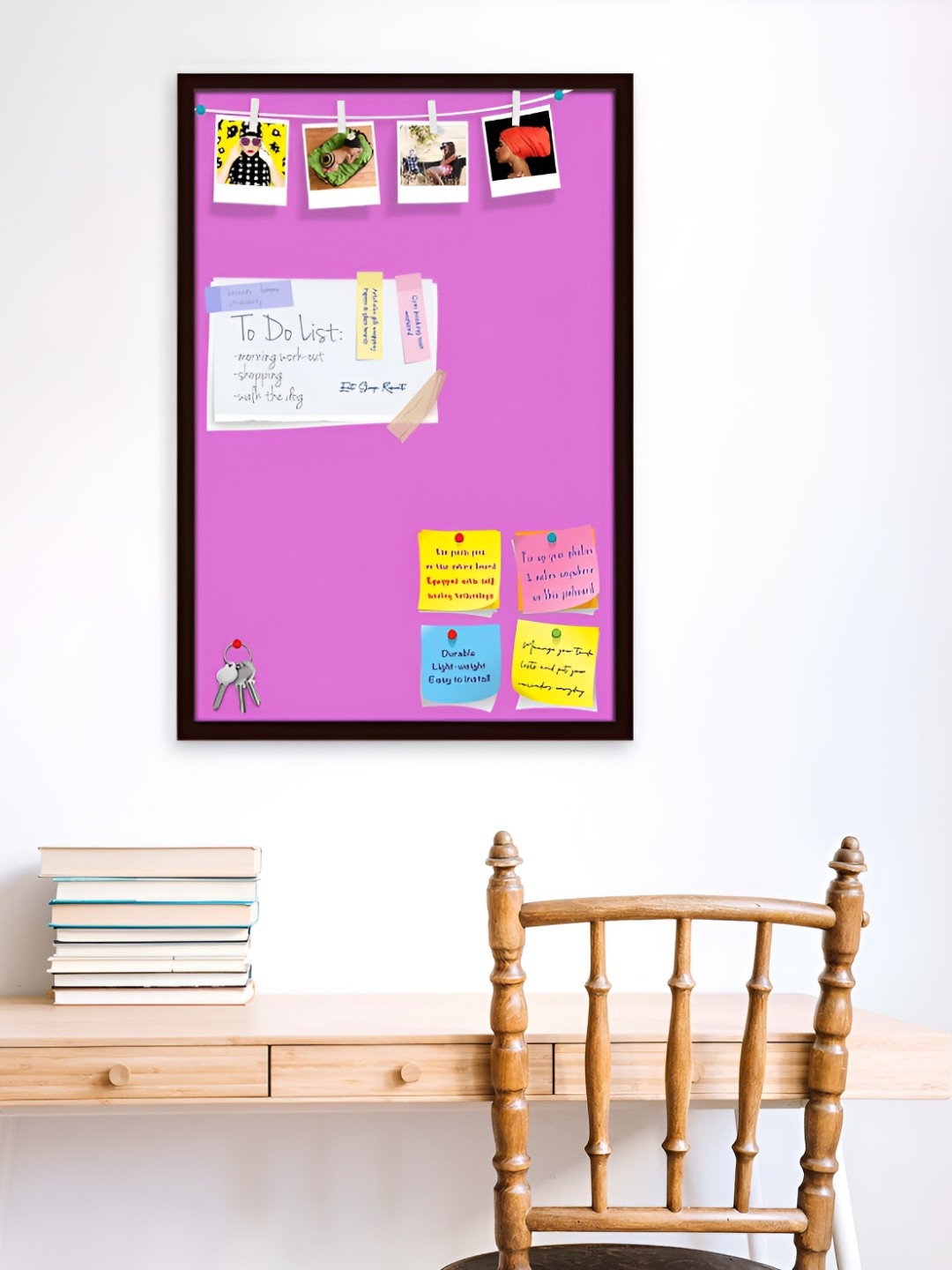 

ArtzFolio Wooden Notice Board, Purple