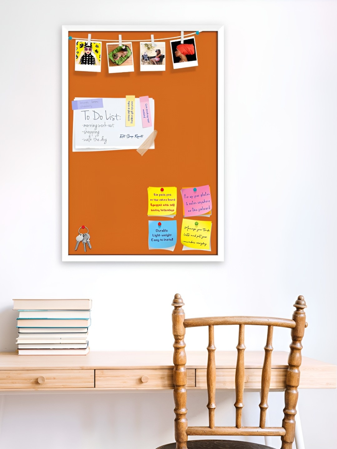 

ArtzFolio Wooden Notice Board, Brown