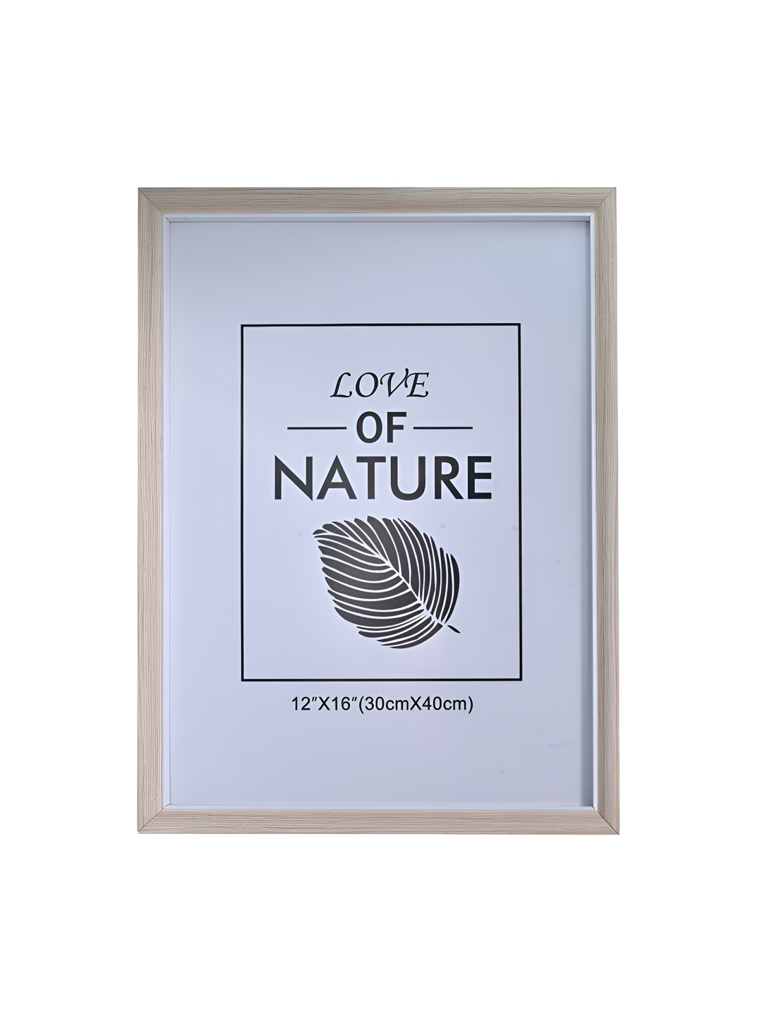 

Aura White Wooden Table Photo Frame