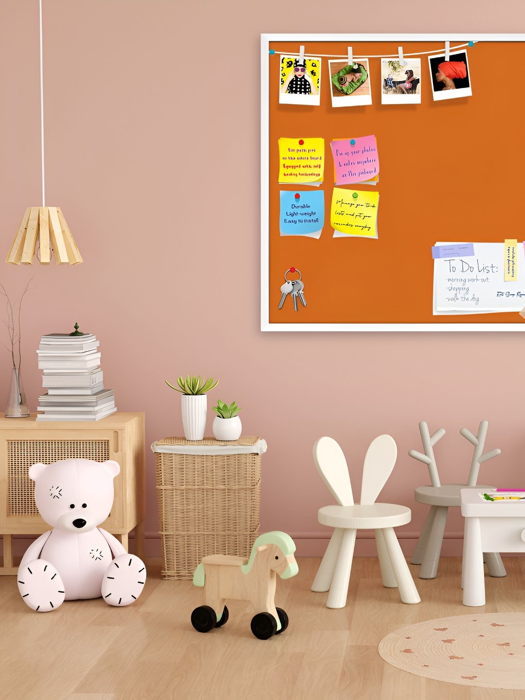 

ArtzFolio Wooden Notice Board, Brown