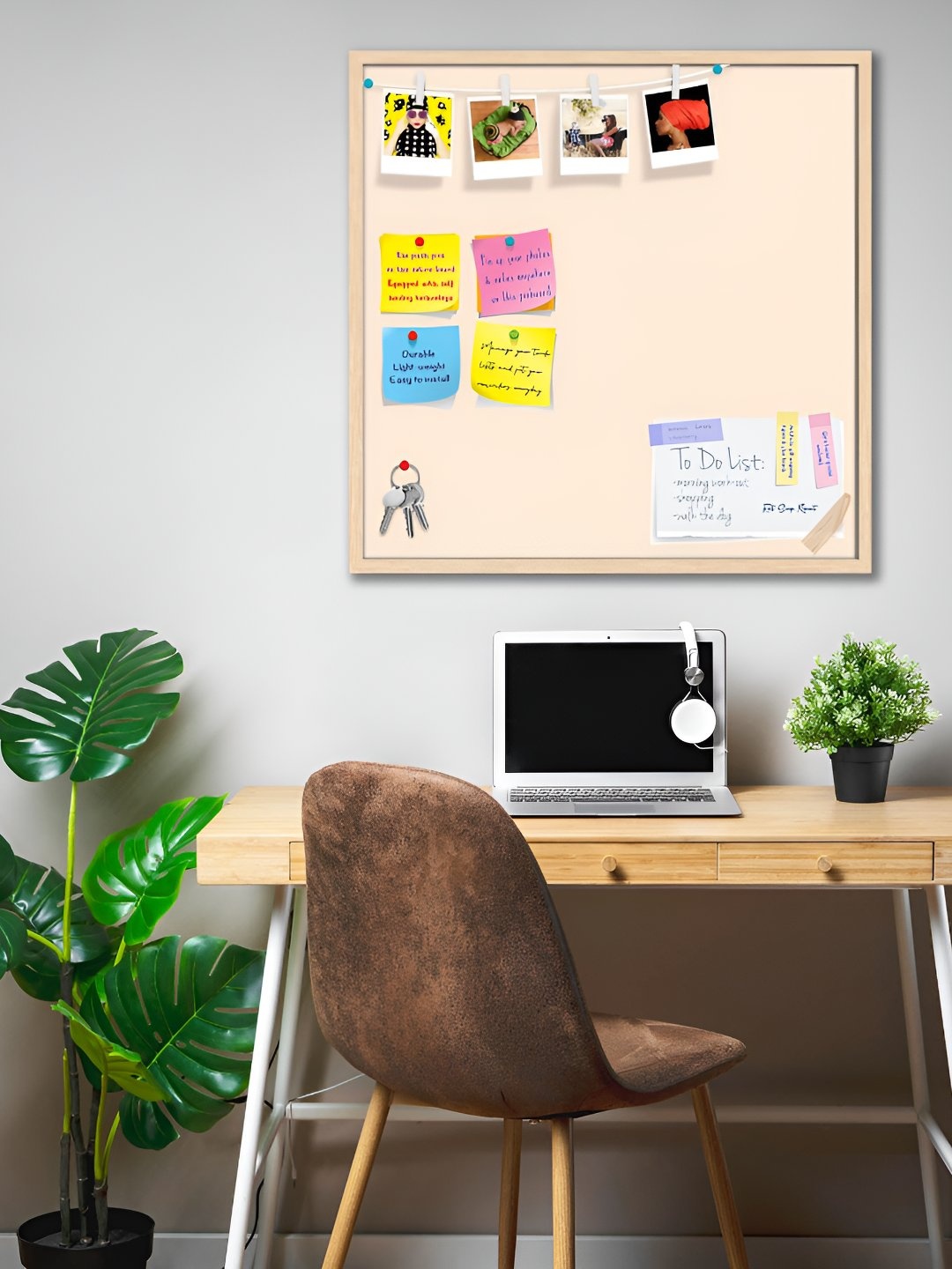 

ArtzFolio Wooden Notice Pin Board, White