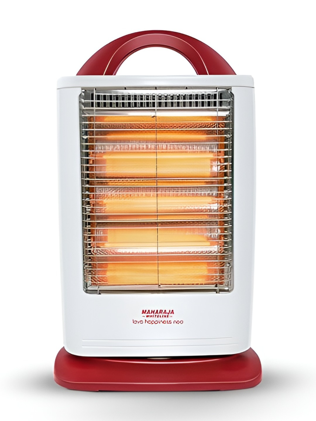 

MAHARAJA WHITELINE White Halogen 1200W Table Top Room Heater